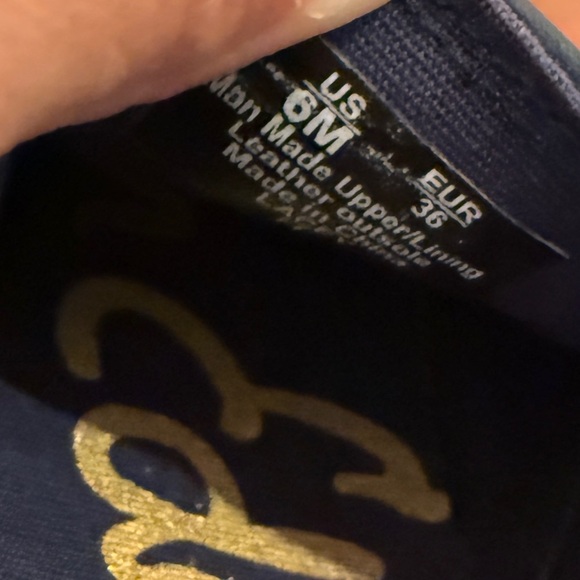 Sam Edelman Blue Loafers Slip-Ons - Picture 2 of 6